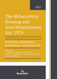  Buy THE MAHARASHTRA HOUSING AND AREA DEVELOPMENT ACT, 1976